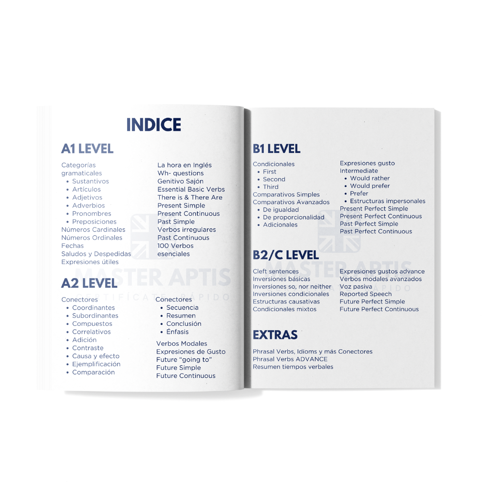 Descargar gramática completa aptis esol ingles