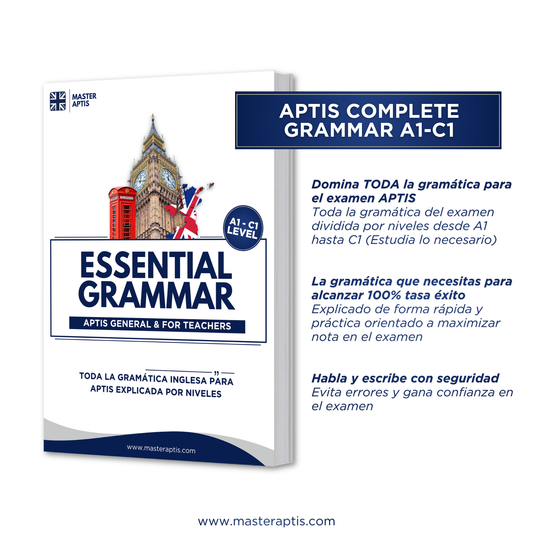Descargar toda la teoria y gramática para el examen aptis esol ingles PDF