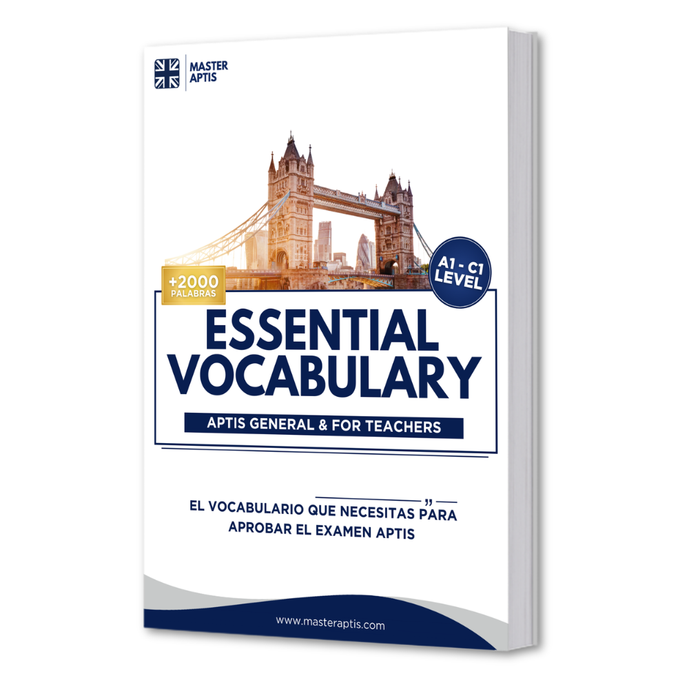 Todo el vocabulario (vocabulary) examen aptis esol ingles
