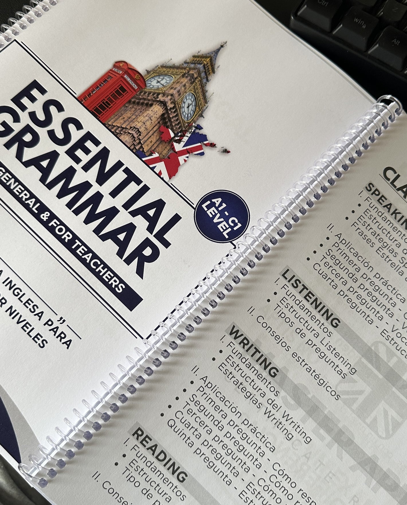 Apuntes APTIS en PDF con gramatica y vocabulario para el examen